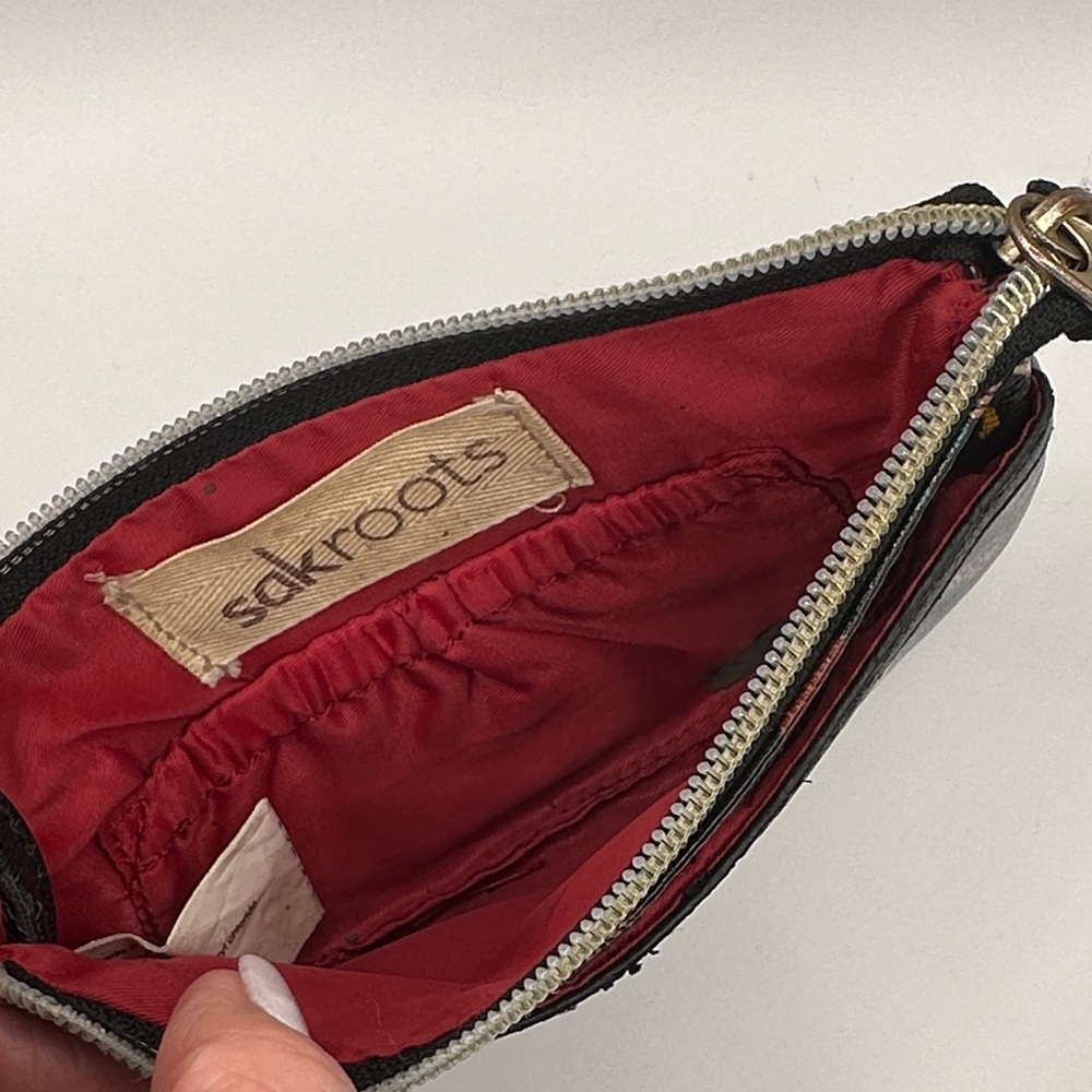 Sakroots Black and Multicolor Wristlet - Picture 5 of 6